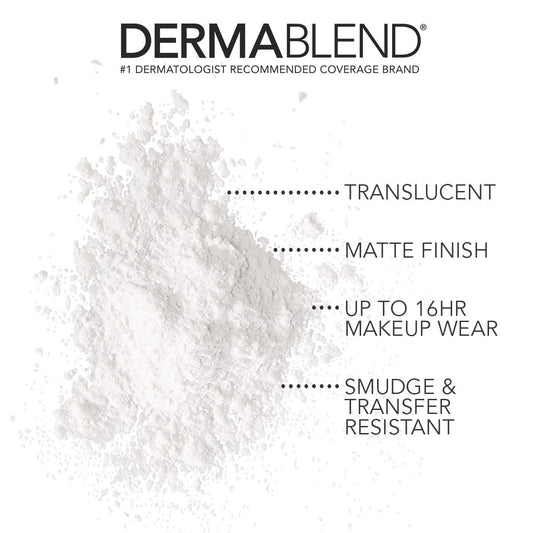 Dermablend Loose Setting Powder, Face Powder Makeup & Finishing Powder for Light, Medium & Tan Skin Tones