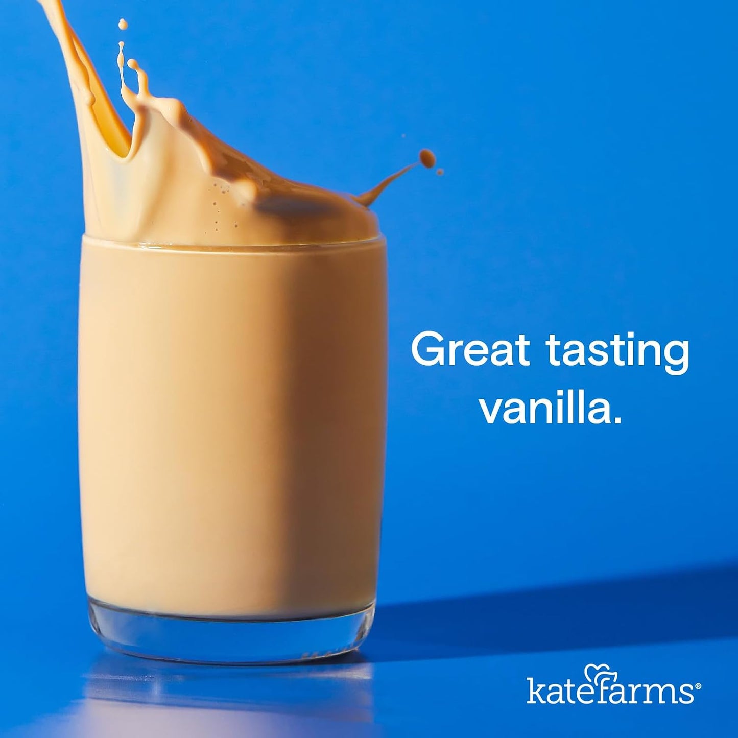 KATE FARMS 1.8 Renal Support Shake, Vanilla, 20g Protein, 12 Pack | Specialized renal nutrition shake with 20g protein for dialysis nutrition support.