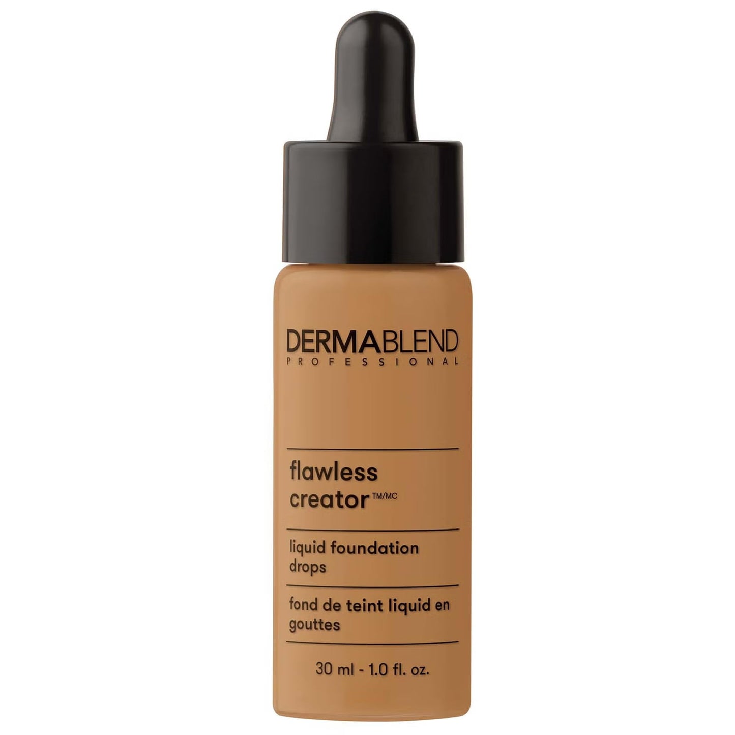 Dermablend Flawless Creator Multi-Use Liquid Foundation Makeup, Full Coverage Lightweight Buildable Foundation, Natural Finish, 1 Fl oz.
