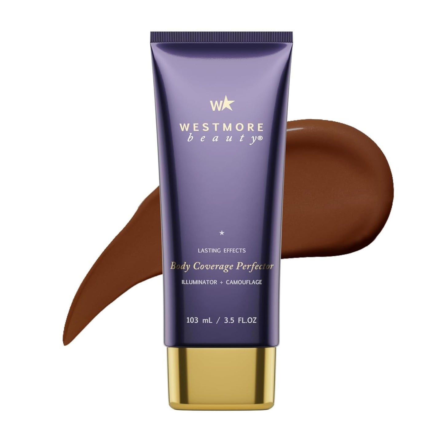 Westmore Beauty Body Coverage Perfector – Waterproof Leg & Body Makeup/Bronzer For Women - Best Tattoo Cover Up Makeup & Tattoo Concealer - 7 Oz Natural Radiance