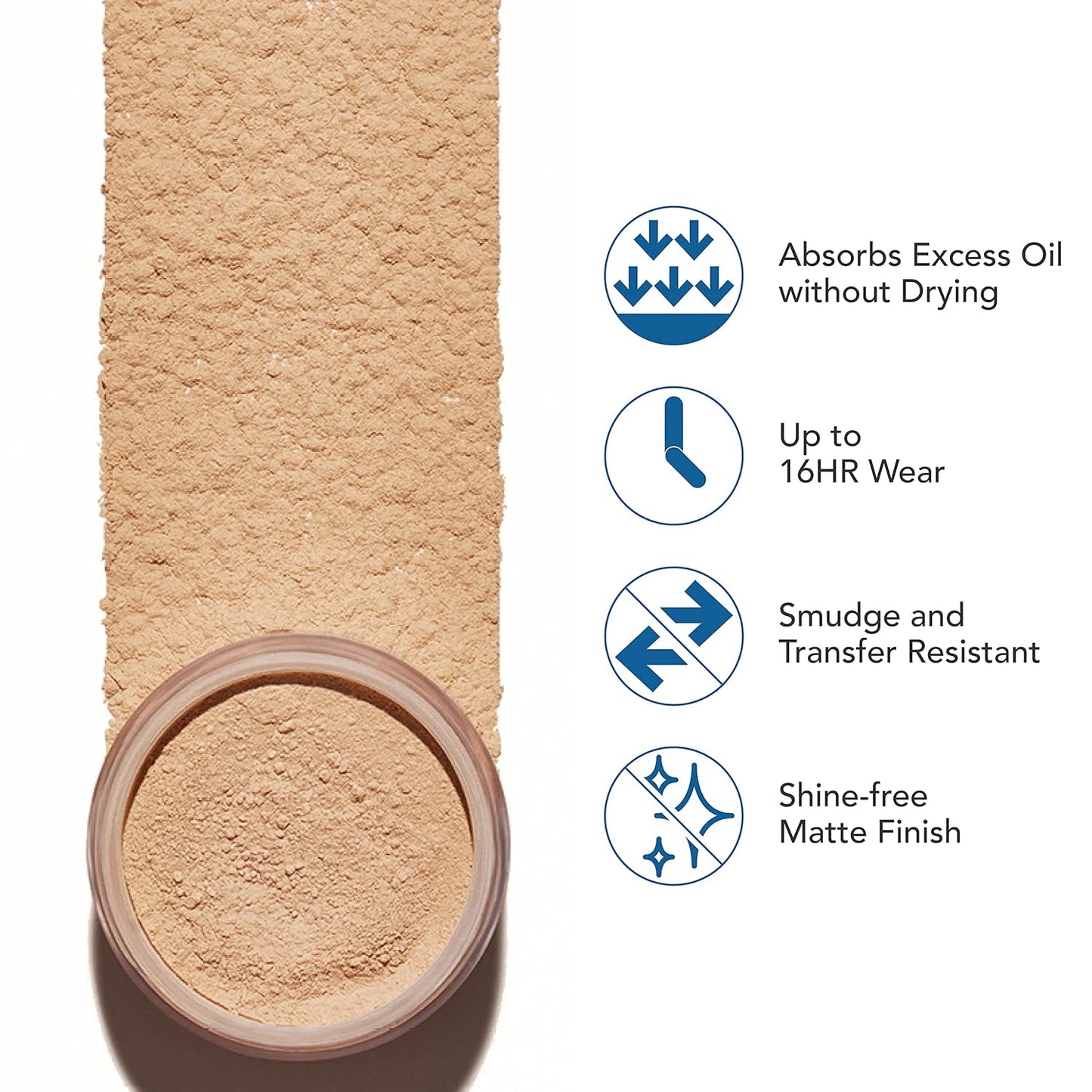 Dermablend Loose Setting Powder, Face Powder Makeup & Finishing Powder for Light, Medium & Tan Skin Tones