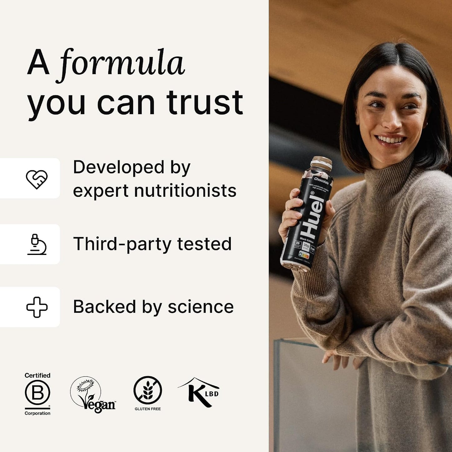 Huel Black Edition Ready-to-Drink | Meal Replacement Protein Shake | Vegan | Strawberry Banana (16.9 Fl Oz - 12 Pack) 35g High Protein, 27 Vitamins & Minerals, Gluten Free, High Fiber